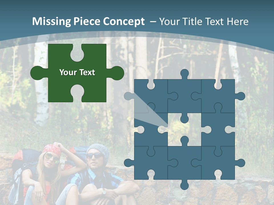 Highway Beautiful World PowerPoint Template