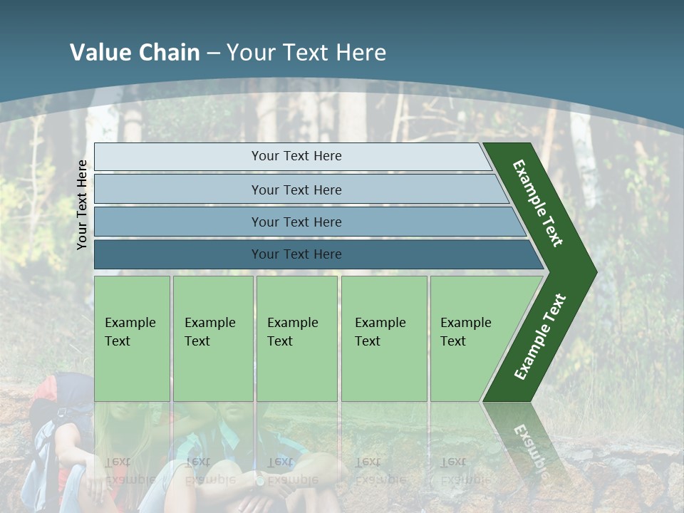 Highway Beautiful World PowerPoint Template
