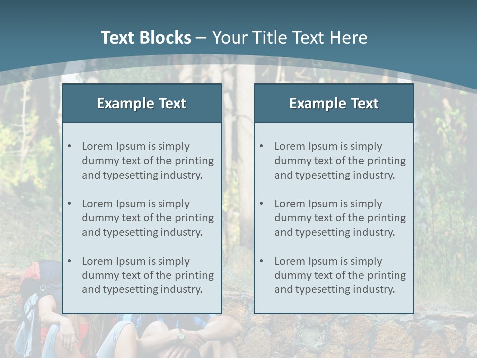 Highway Beautiful World PowerPoint Template