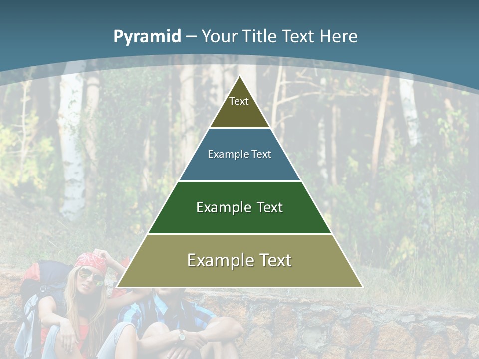 Highway Beautiful World PowerPoint Template