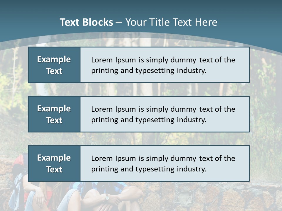 Highway Beautiful World PowerPoint Template