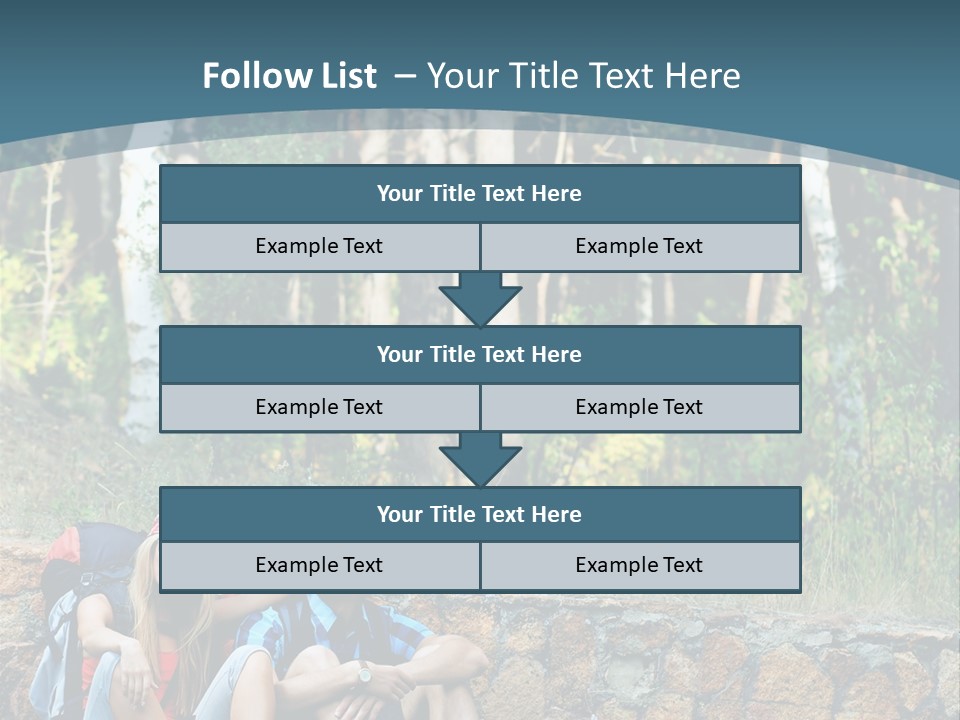 Highway Beautiful World PowerPoint Template