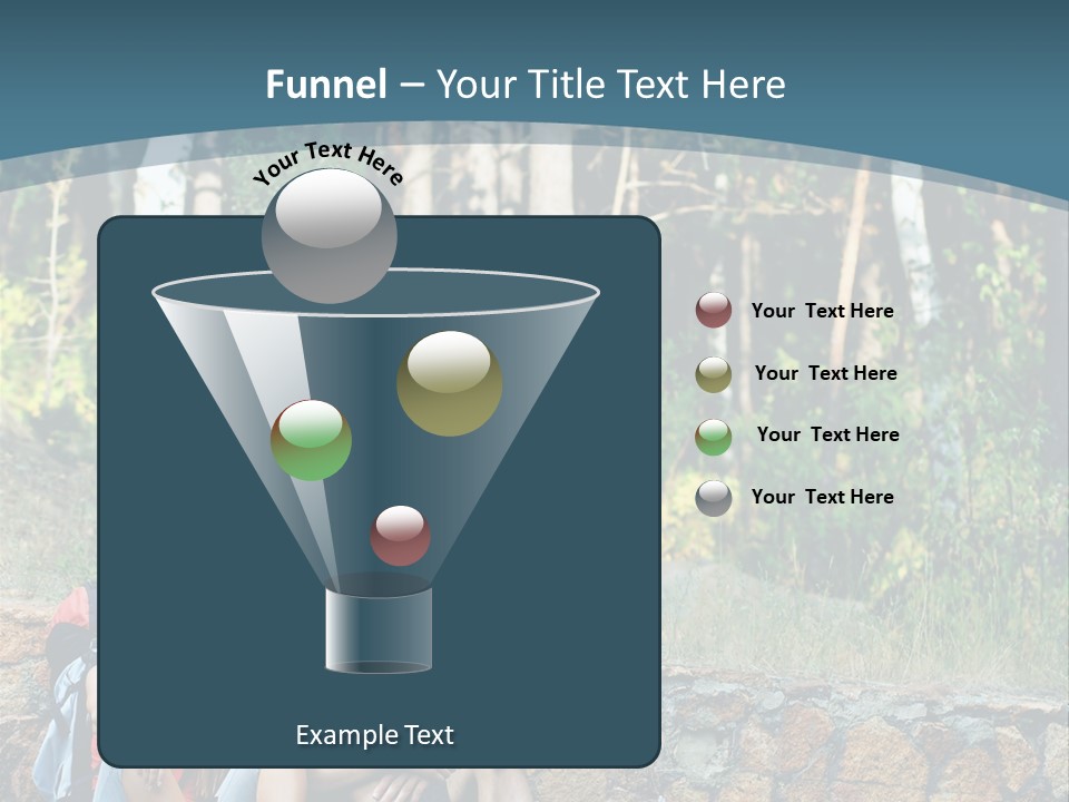 Highway Beautiful World PowerPoint Template