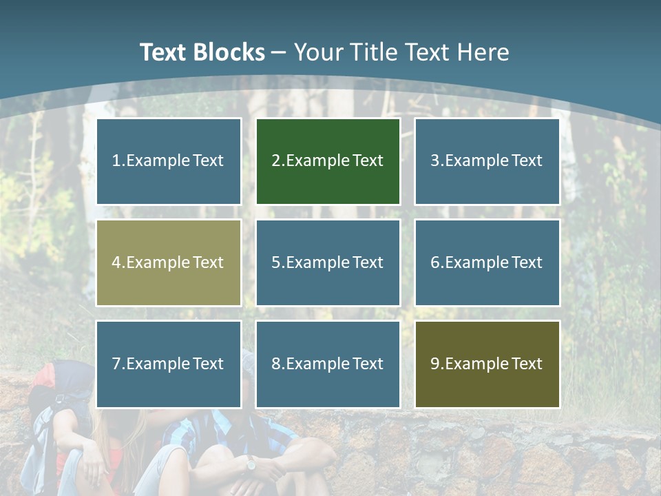 Highway Beautiful World PowerPoint Template