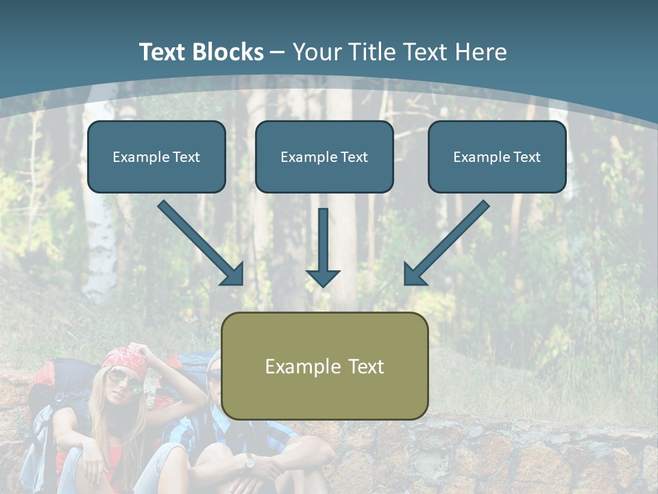 Highway Beautiful World PowerPoint Template