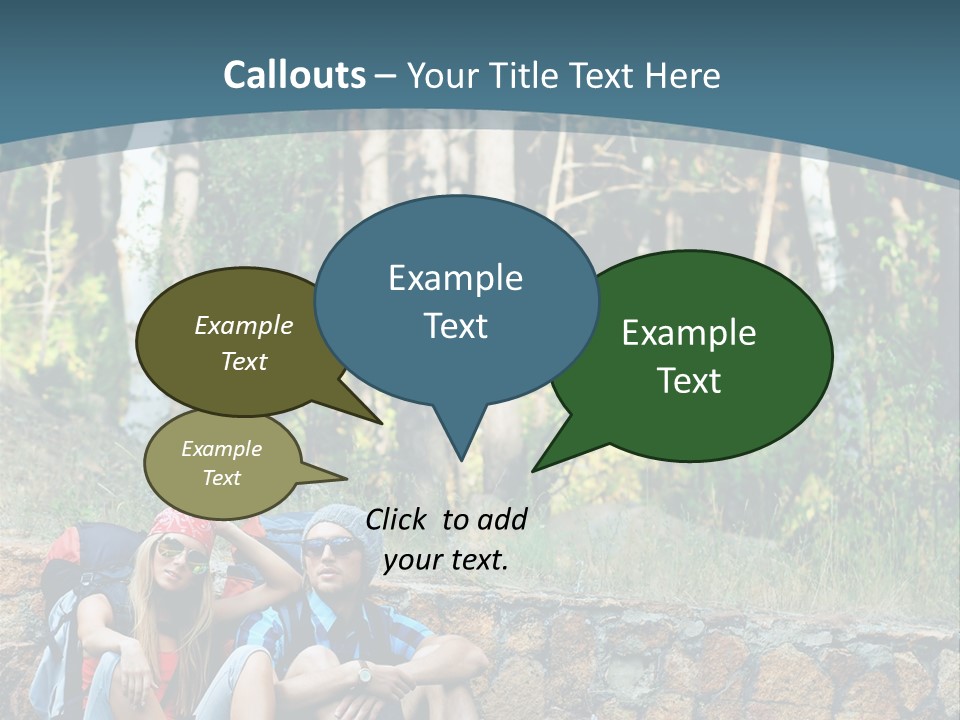 Highway Beautiful World PowerPoint Template