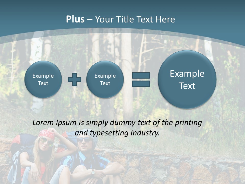 Highway Beautiful World PowerPoint Template
