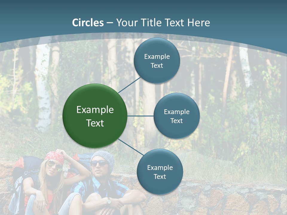 Highway Beautiful World PowerPoint Template