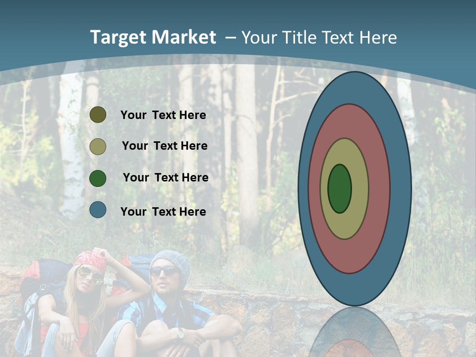 Highway Beautiful World PowerPoint Template