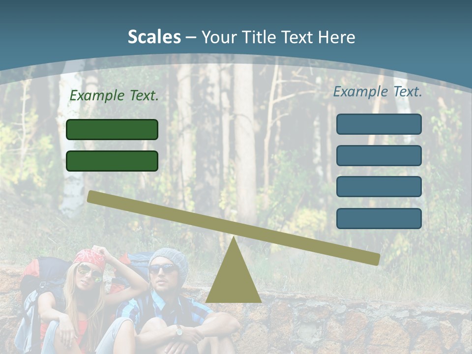 Highway Beautiful World PowerPoint Template
