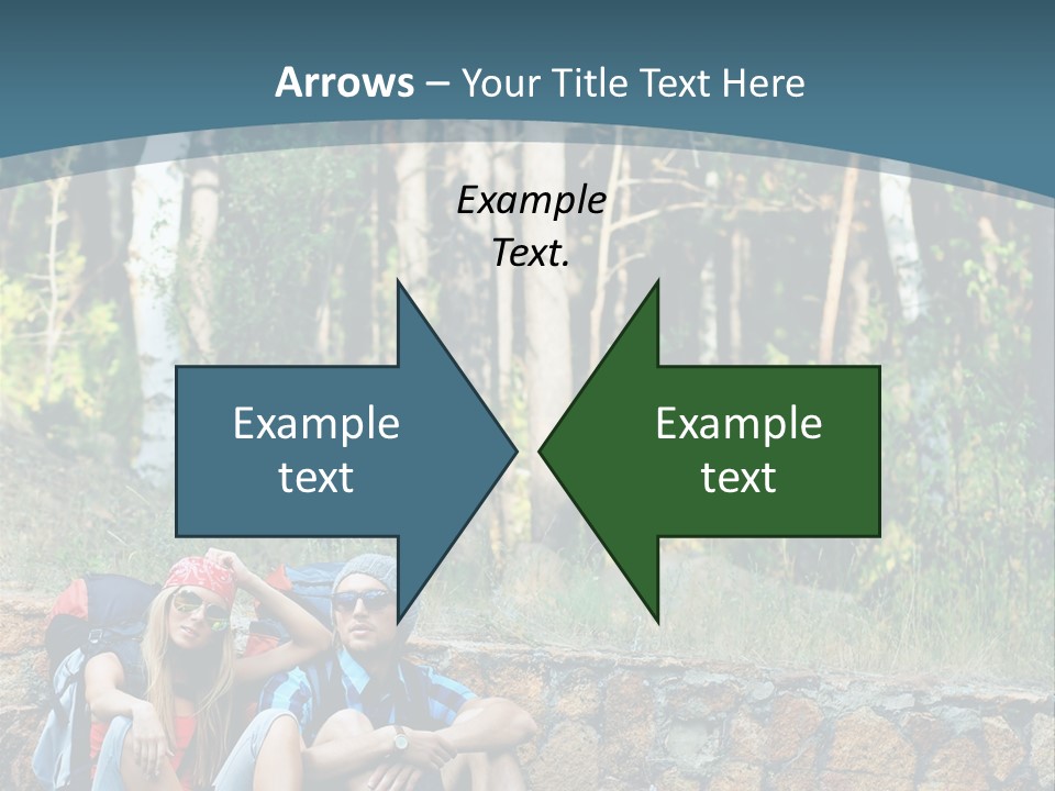 Highway Beautiful World PowerPoint Template