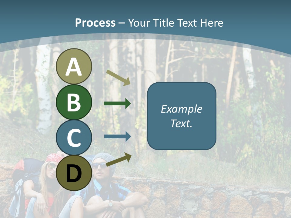 Highway Beautiful World PowerPoint Template
