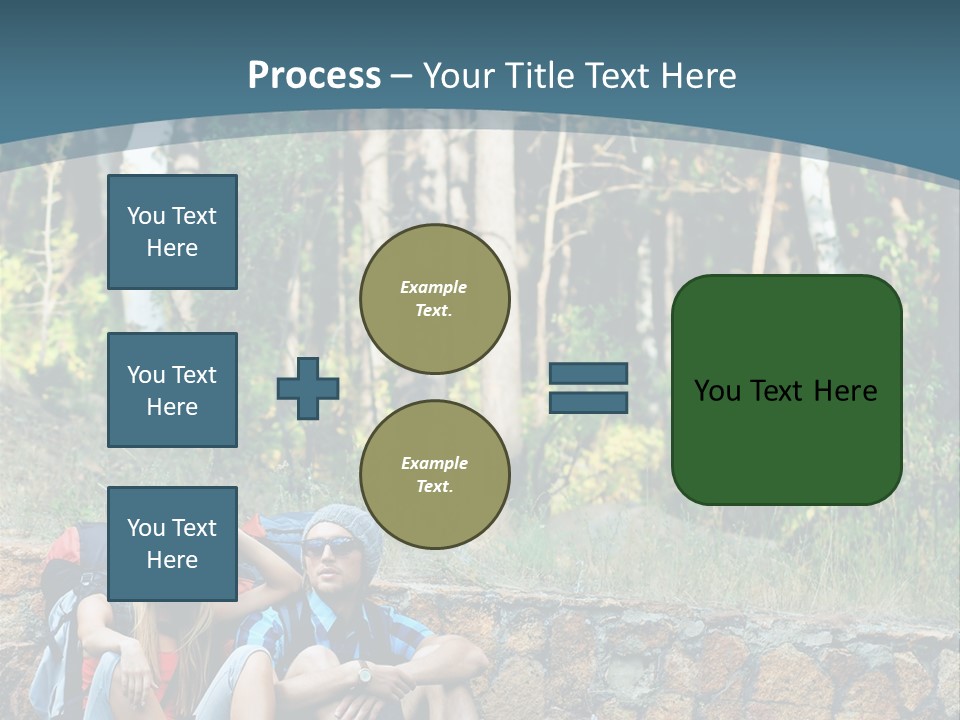 Highway Beautiful World PowerPoint Template