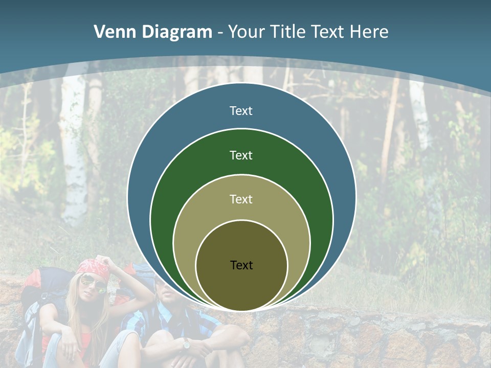 Highway Beautiful World PowerPoint Template