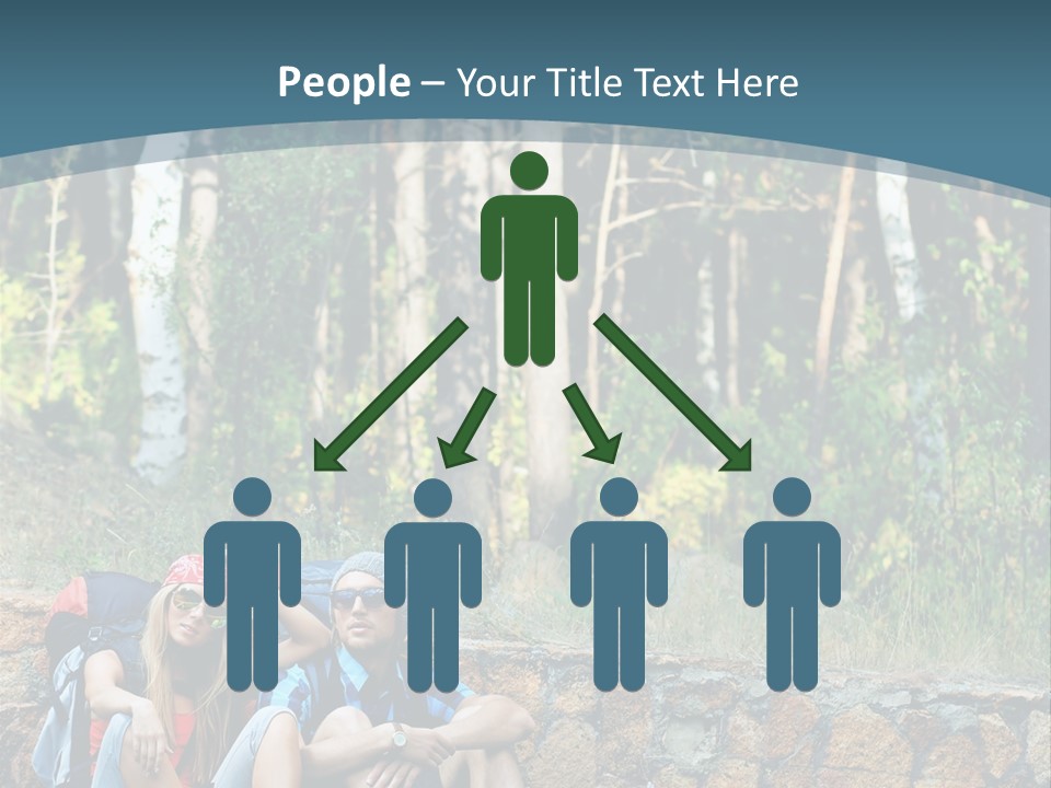 Highway Beautiful World PowerPoint Template