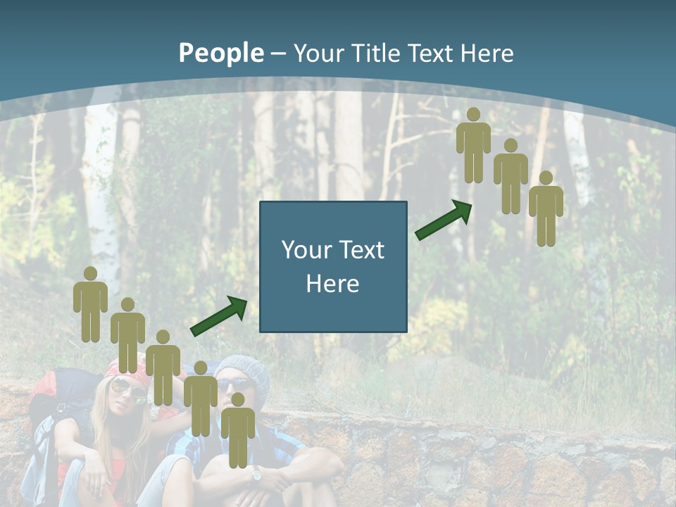 Highway Beautiful World PowerPoint Template