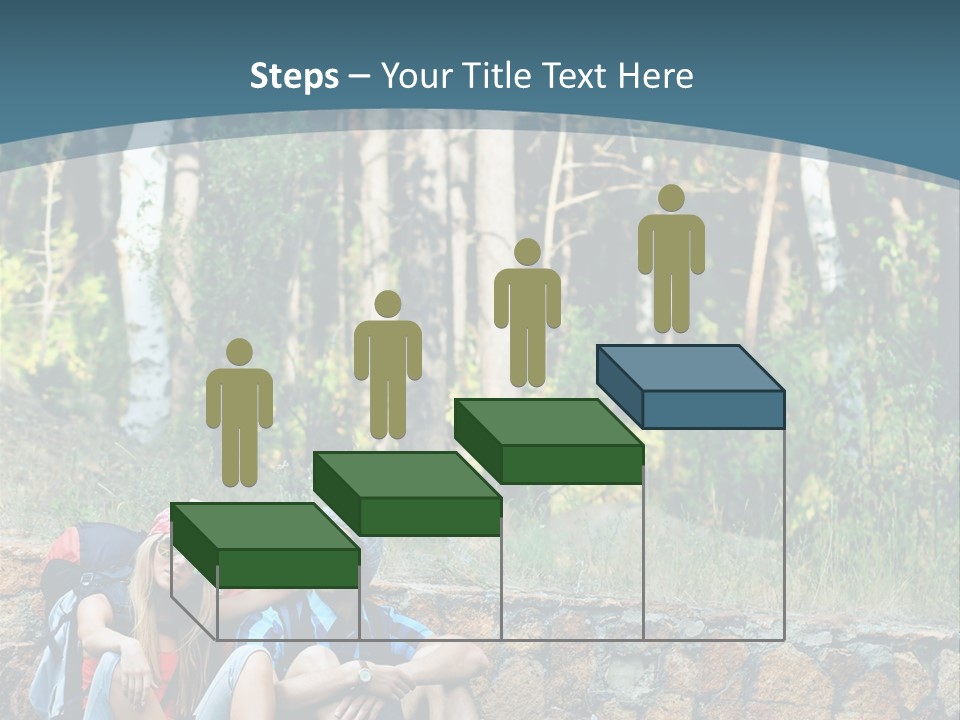 Highway Beautiful World PowerPoint Template