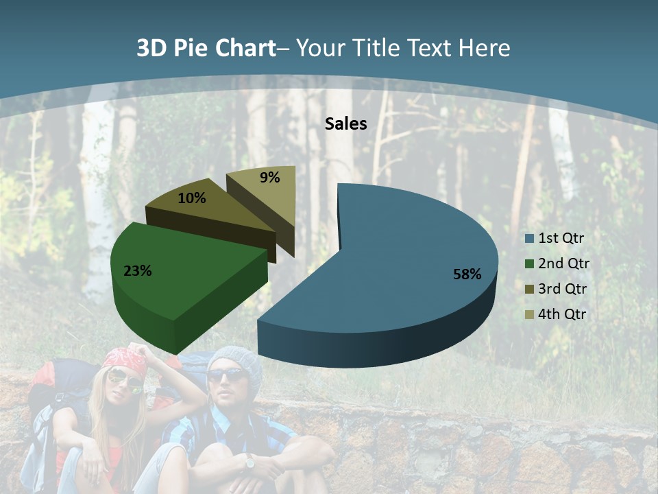 Highway Beautiful World PowerPoint Template