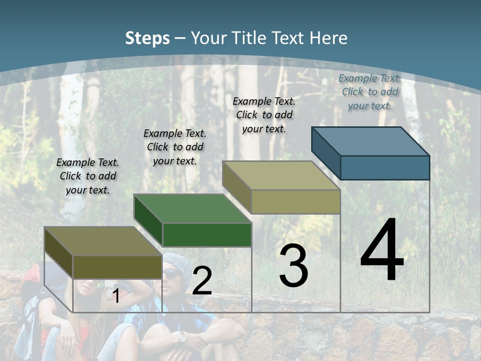 Highway Beautiful World PowerPoint Template