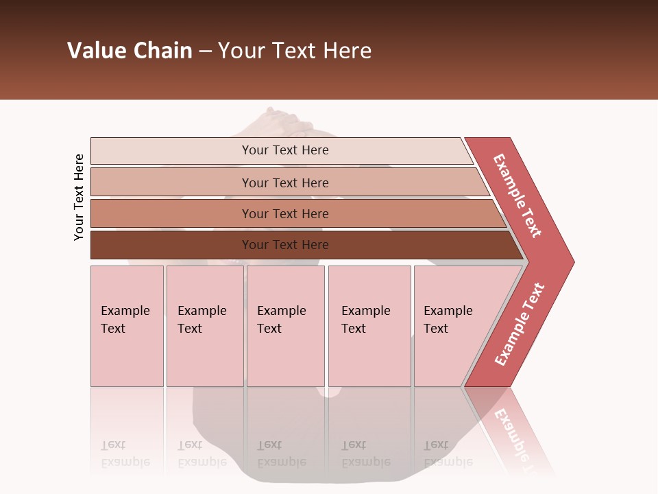 White Posing Alternative PowerPoint Template