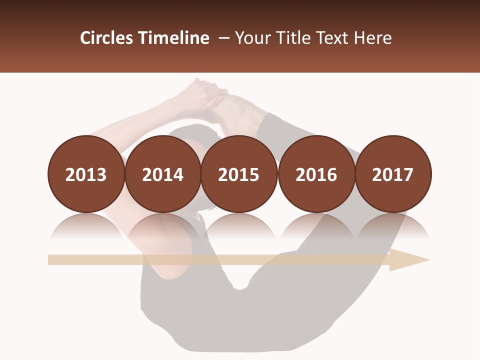 White Posing Alternative PowerPoint Template