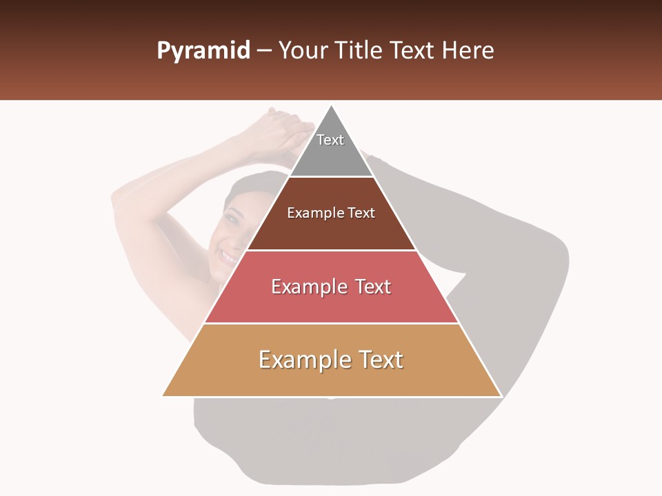 White Posing Alternative PowerPoint Template