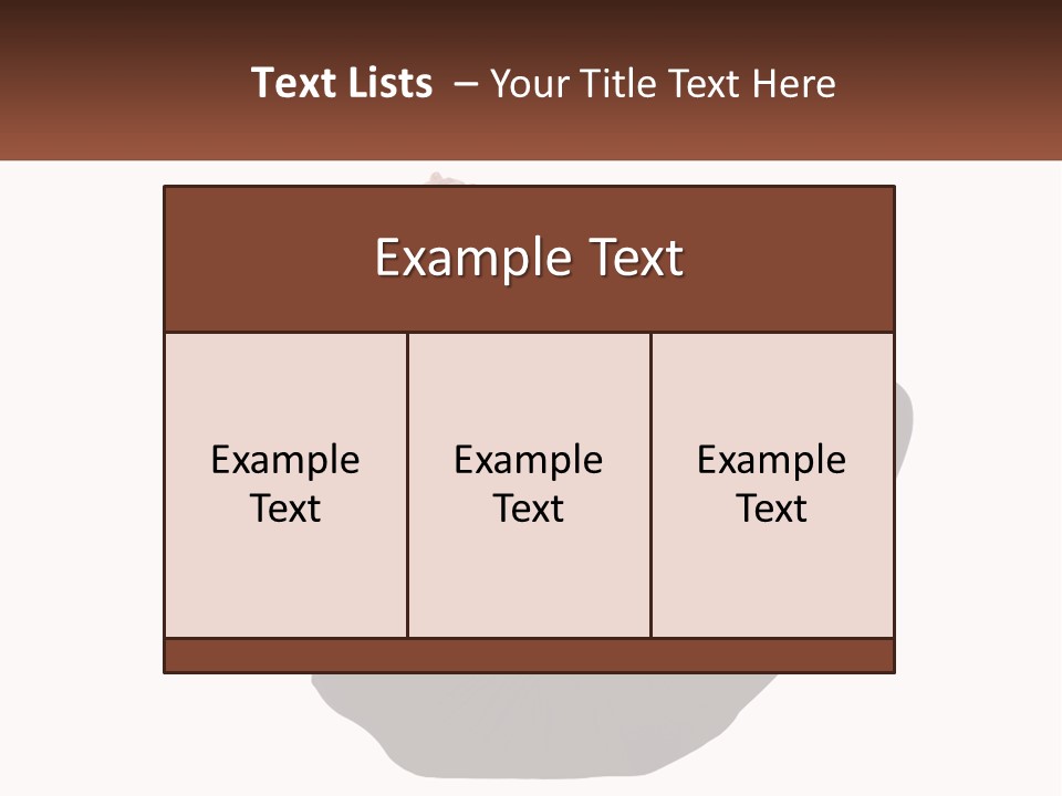 White Posing Alternative PowerPoint Template