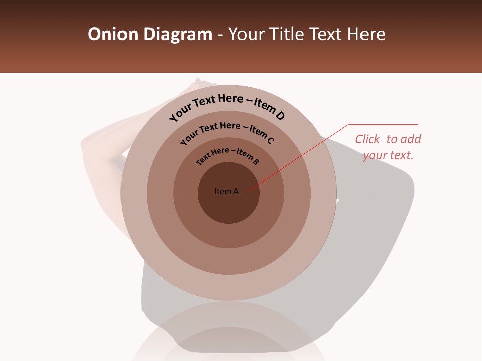 White Posing Alternative PowerPoint Template