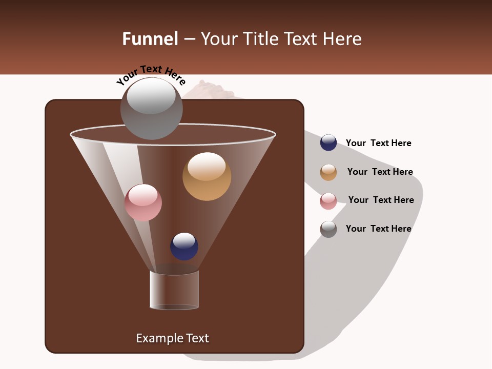 White Posing Alternative PowerPoint Template