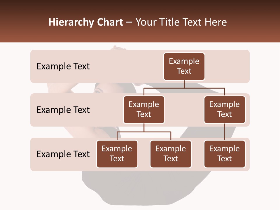 White Posing Alternative PowerPoint Template
