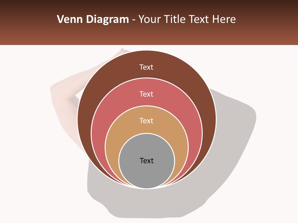 White Posing Alternative PowerPoint Template