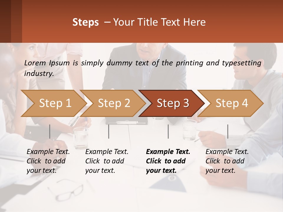 A Group Of People Sitting Around A Table Talking PowerPoint Template