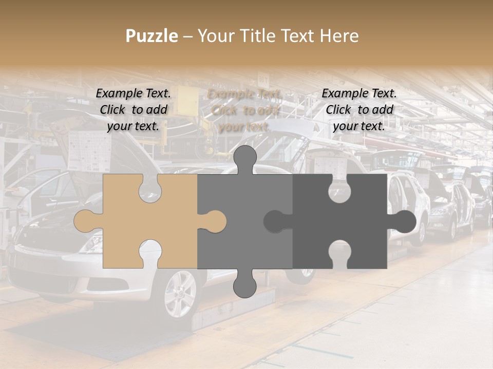 Order Framework Machines PowerPoint Template