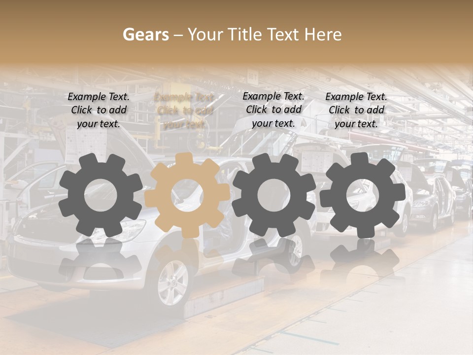 Order Framework Machines PowerPoint Template