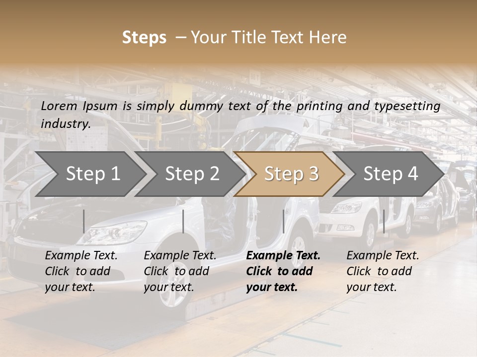 Order Framework Machines PowerPoint Template