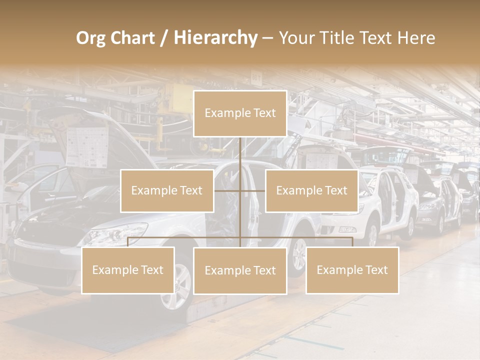 Order Framework Machines PowerPoint Template