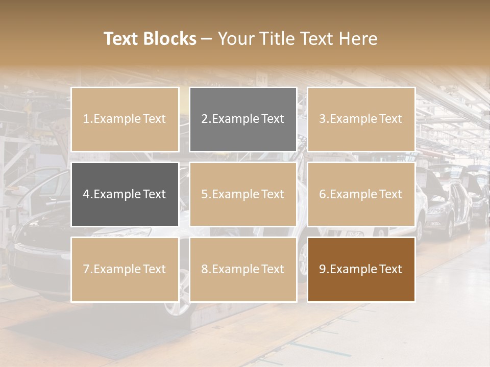 Order Framework Machines PowerPoint Template