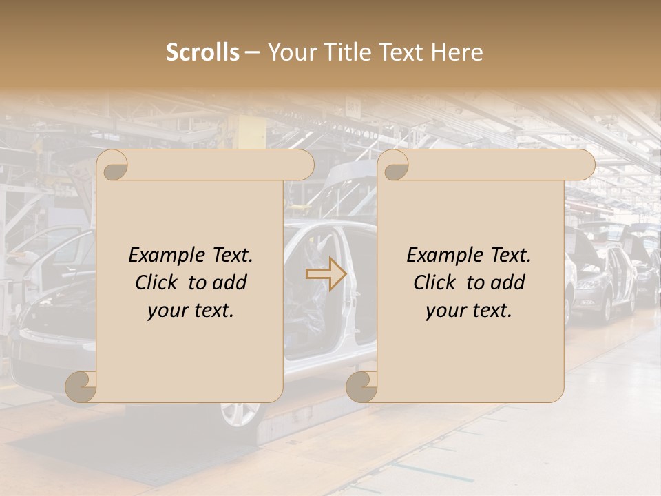 Order Framework Machines PowerPoint Template