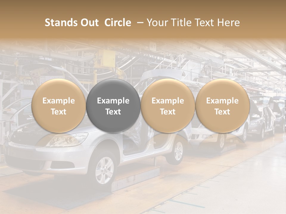 Order Framework Machines PowerPoint Template