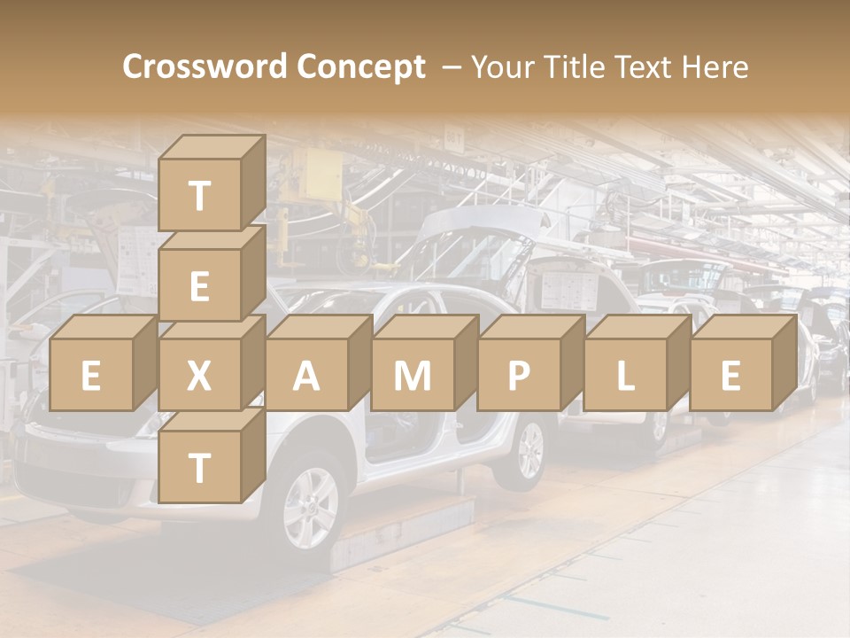 Order Framework Machines PowerPoint Template