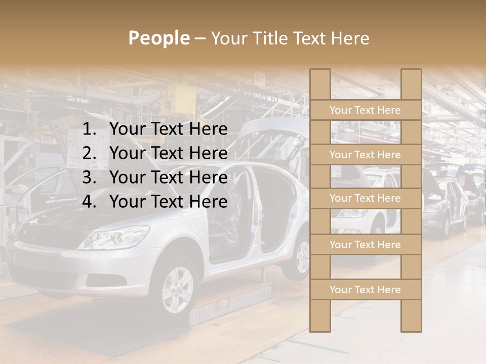 Order Framework Machines PowerPoint Template