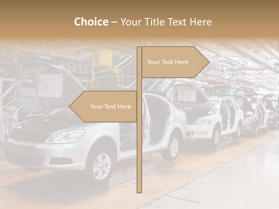 Order Framework Machines PowerPoint Template