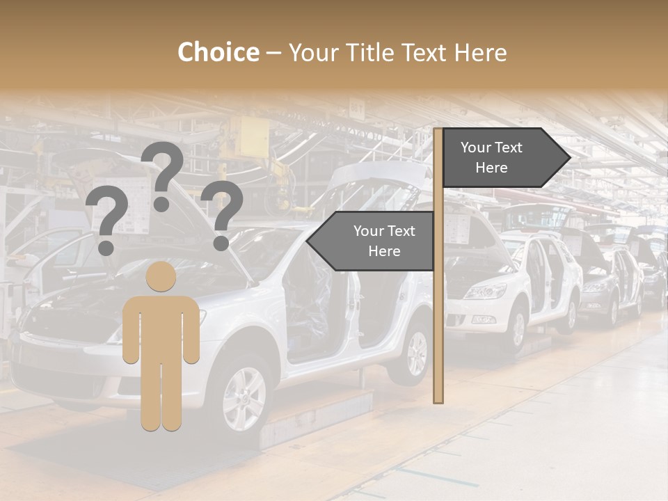 Order Framework Machines PowerPoint Template