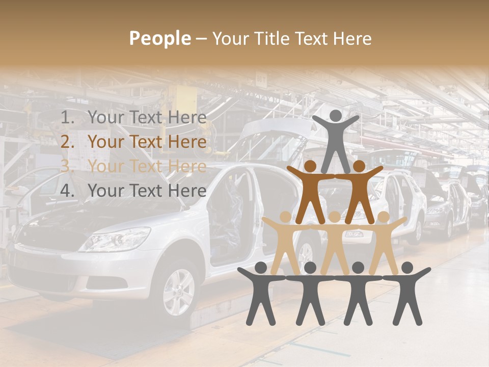 Order Framework Machines PowerPoint Template