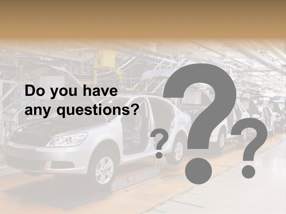 Order Framework Machines PowerPoint Template