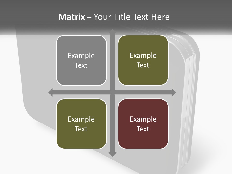 Laptop Small Lock PowerPoint Template