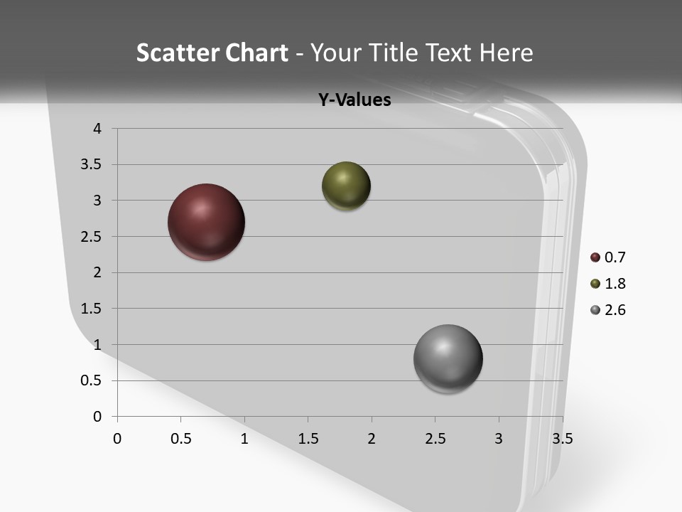 Laptop Small Lock PowerPoint Template