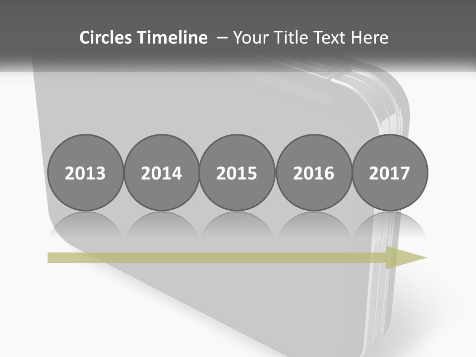 Laptop Small Lock PowerPoint Template