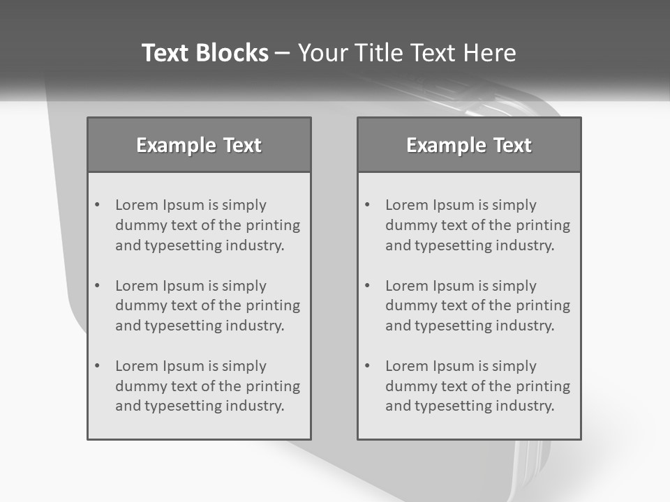 Laptop Small Lock PowerPoint Template
