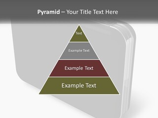 Laptop Small Lock PowerPoint Template